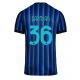 Inter Milan Matteo Darmian #36 Hemma matchtröja 2025-26 Kortärmad Billigt